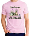 Pánské tričko - (Vlastní jméno) ZAHRADA