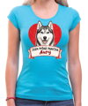 Tričko pro pejskařky - Jsem pyšná panička - husky