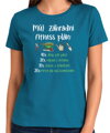 Tričko - Můj zahradní fitness plán