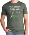 Tričko - Můj zahradní fitness plán