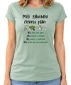 Tričko - Můj zahradní fitness plán