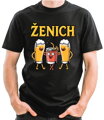 Pánská trička - Ženich a Drinking Team barevné  (cena za 1ks)