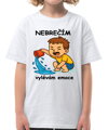 Dětské tričko - Nebrečím, vylévám emoce!