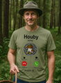 Houbařské tričko - Houby volají, musím jít...