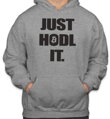 Krypto mikina- Just hodl it.