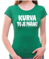 Tričko KURVA TO JE PAŘÁK! – vtipné letní tričko