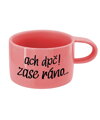 Hrnek Makronka - ach dpč! zase ráno...