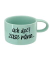 Hrnek Makronka - ach dpč! zase ráno...