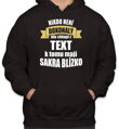Narozeninová mikina - Nikdo není dokonalý (+ vlastní text)