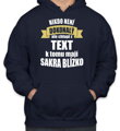 Narozeninová mikina - Nikdo není dokonalý (+ vlastní text)