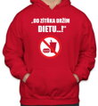 Mikina- Od zítřka držím dietu
