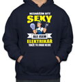Mikina pro elektrikáře - Nesnáším být sexy