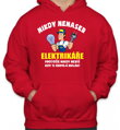Mikina - Nikdy nenaser elektrikáře