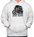 Motorkářska mikina - Just ride