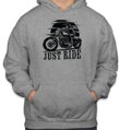 Motorkářska mikina - Just ride