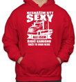 Mikina pro řidiče kamionu - Nesnáším být sexy