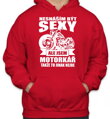 Motorkářska mikina - Nesnáším být sexy