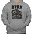 Motorkářska mikina - Nesnáším být sexy