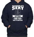 Pánská mikina - Nesnáším být sexy ale jsem (doplň svůj text)
