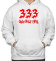 Mikina- 333 - Only half evil (poloviční ďábel)