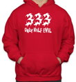 Mikina- 333 - Only half evil (poloviční ďábel)