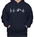 Mikina - EKG mountains