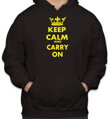 Mikina KEEP CALM AND CARRY ON