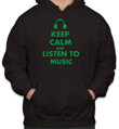 Mikina KEEP CALM AND LISTEN TO MUSIC
