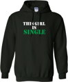 Dámska mikina - This girl is single