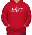 Vtipná mikina - Východ / Záchod