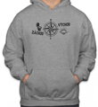 Vtipná mikina - Východ / Záchod