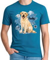 Tričko pro pejskaře - modrý labrador