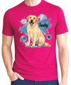 Tričko pro pejskaře - modrý labrador