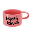 Hrnek Makronka - Nejdřív kávu