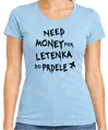Tričko - Need money for letenka do prdele 