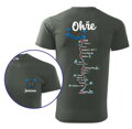 Vodácke tričko - Splavy řek - Ohře