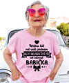 Dámske tričko - ti nejdůležitější mě oslovují babička