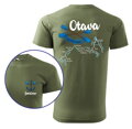 Vodácke tričko - Splavy řek - Otava