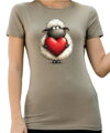 Tričko - Ovečka se srdíčkem
