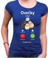 Tričko - Ovečky volají, musím jít...