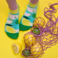 Ponožky - Lemons (kotníkové)