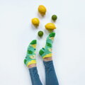 Ponožky - Lemons (kotníkové)
