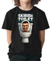 Tričko Skibidi Toilet – vtipný potisk s toaletou
