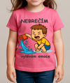 Dětské tričko - Nebrečím, vylévám emoce!