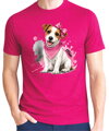 Tričko pro pejskařky - Růžový Jack Russell Teriér