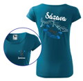 Vodácke tričko - Splavy řek - Sázava