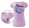 Vodácke tričko - Splavy řek - Sázava