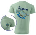 Vodácke tričko - Splavy řek - Sázava