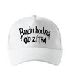 Kšiltovka s potiskem - Budu hodná, od zítra!