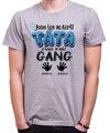 Pánske tričko - Nejlepší TÁTA a tohle je můj gang + vl.jména